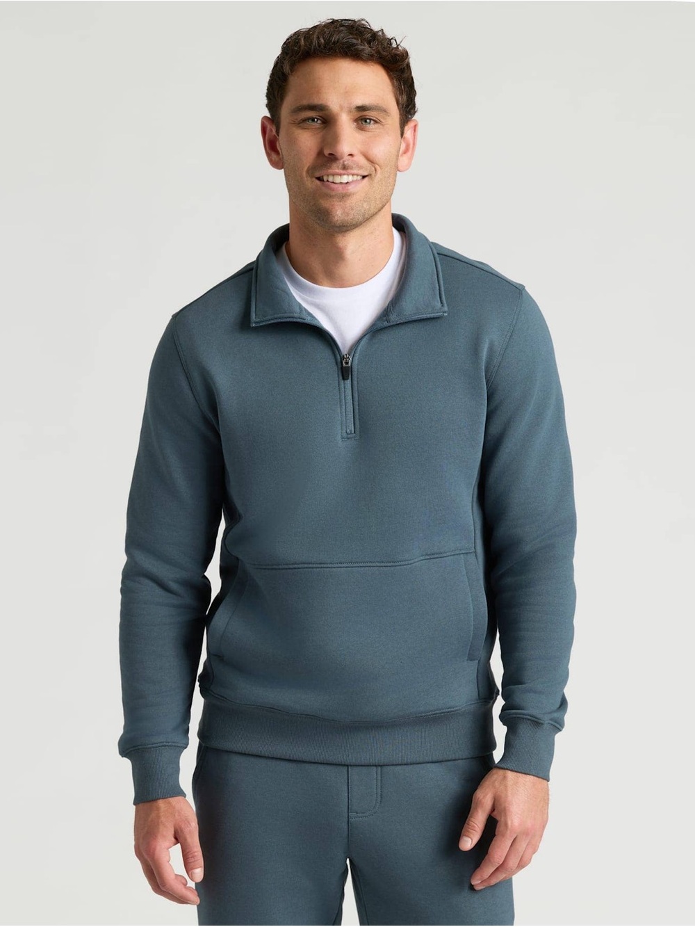 True Classic Neptune Half Zip Fleece Sweatshirt | Men’s | NWT